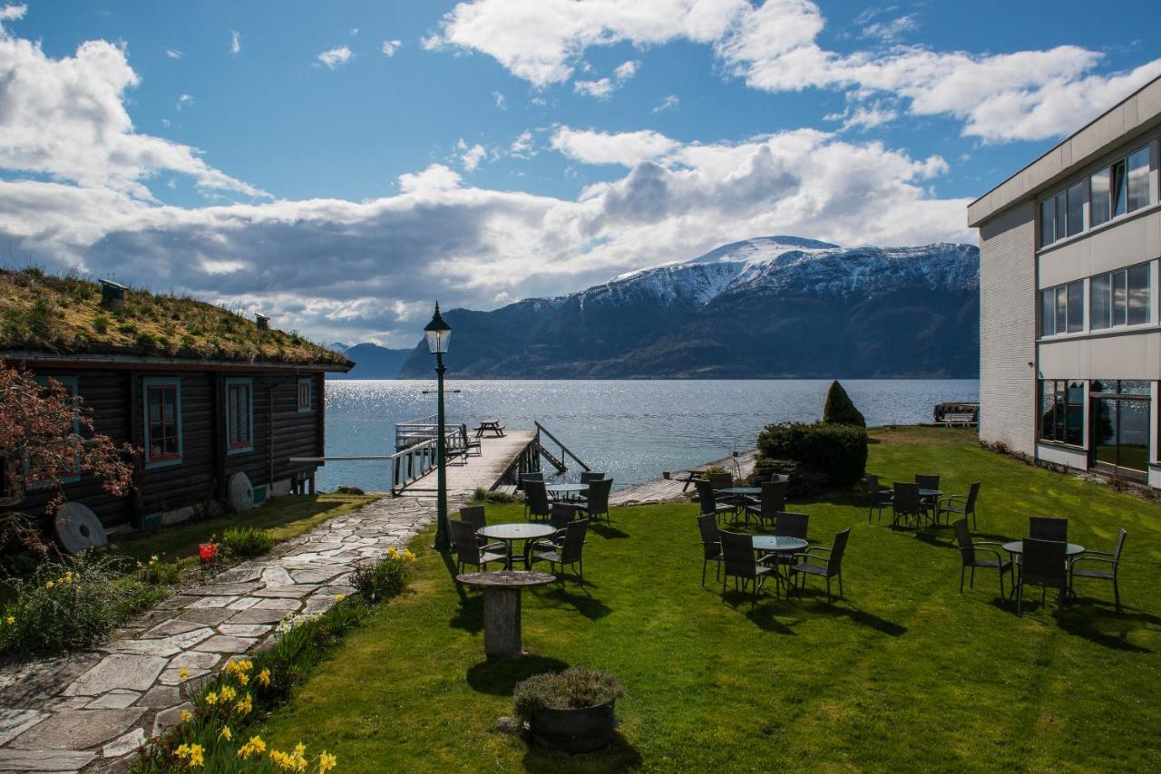 Leikanger Fjordhotel - Unike Hoteller Exteriér fotografie