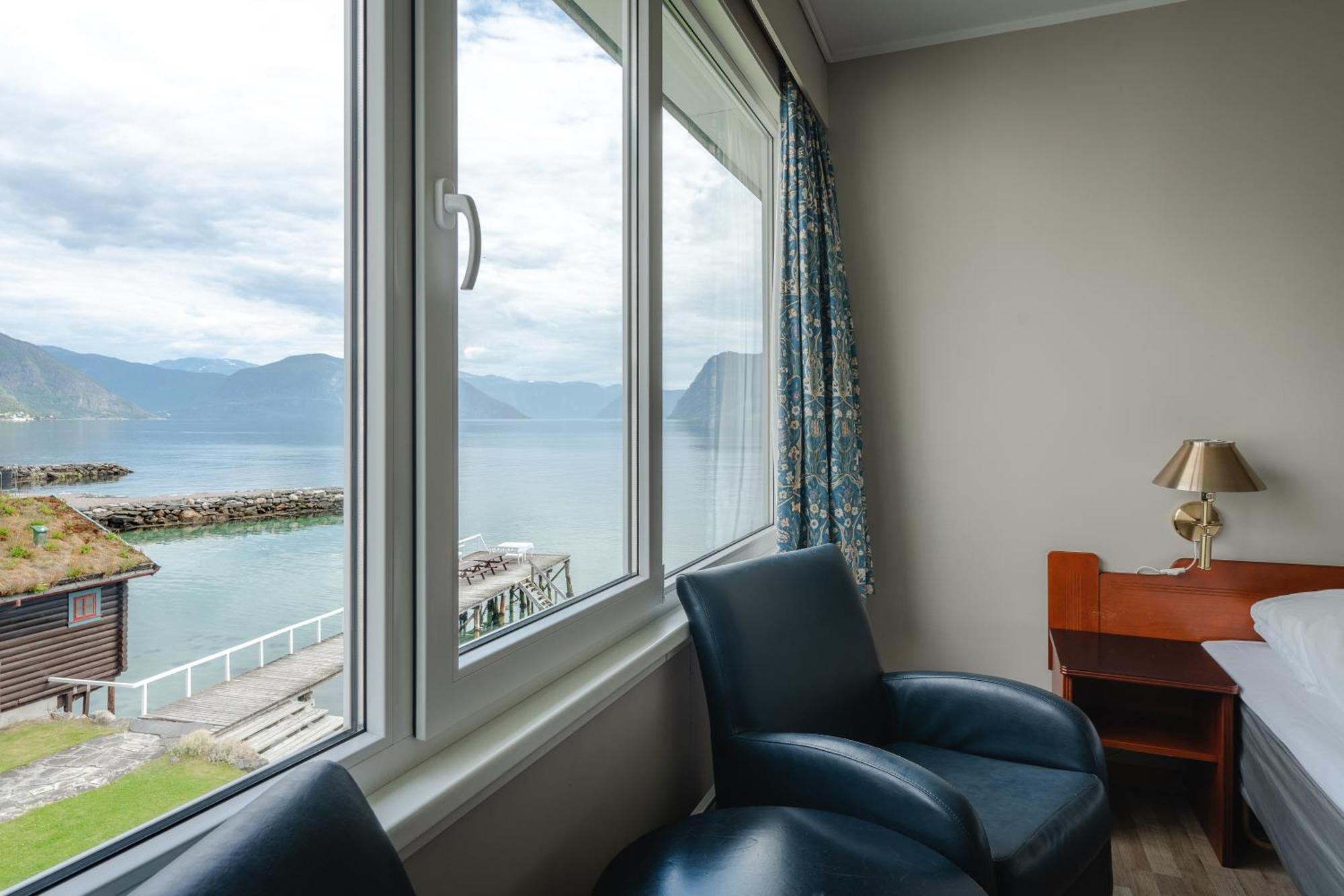 Leikanger Fjordhotel - Unike Hoteller Exteriér fotografie