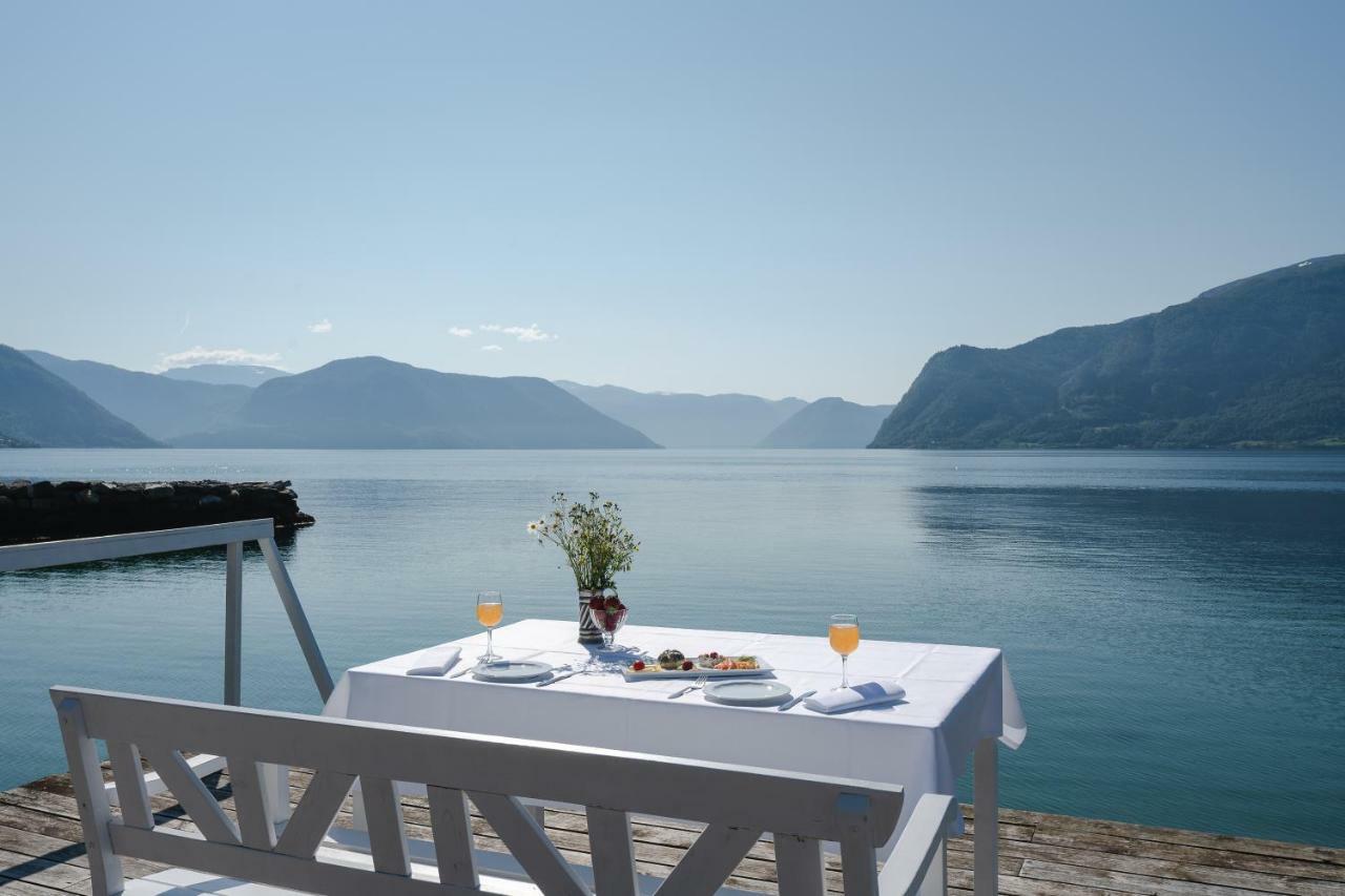 Leikanger Fjordhotel - Unike Hoteller Exteriér fotografie