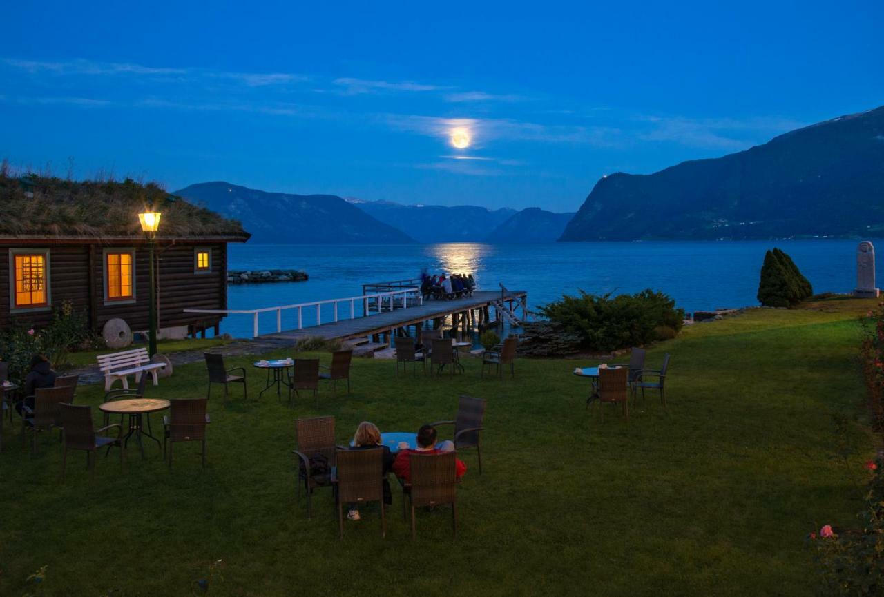 Leikanger Fjordhotel - Unike Hoteller Exteriér fotografie