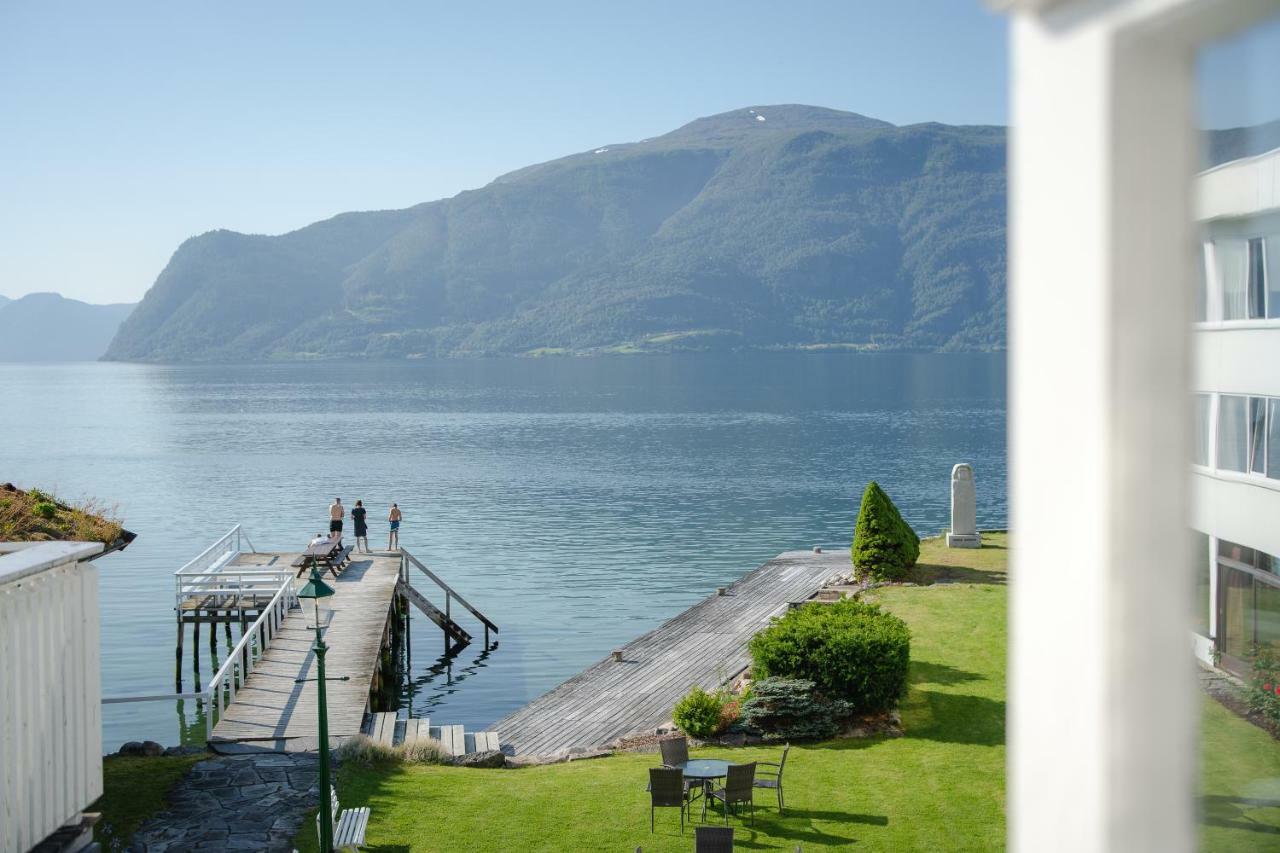 Leikanger Fjordhotel - Unike Hoteller Exteriér fotografie