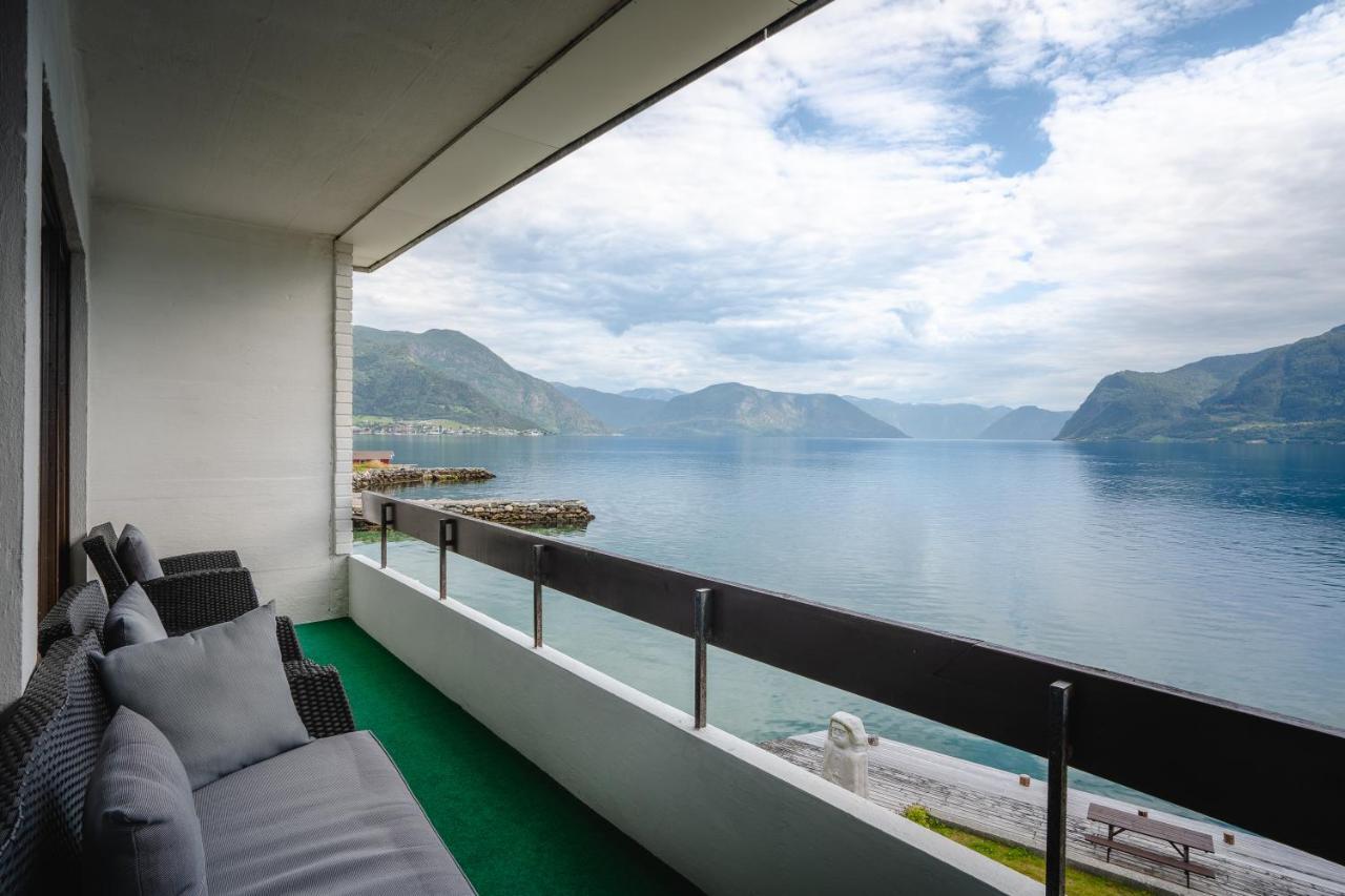 Leikanger Fjordhotel - Unike Hoteller Exteriér fotografie