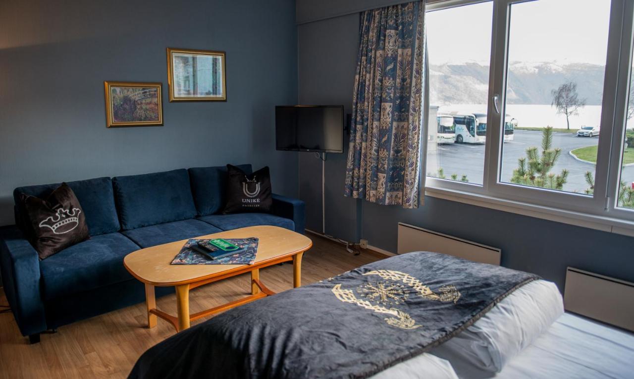 Leikanger Fjordhotel - Unike Hoteller Exteriér fotografie